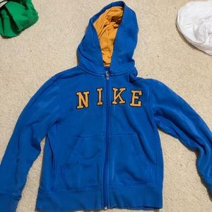 Boys Nike full zip hoodie